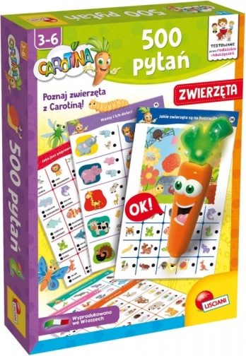Carotina – 500 întrebări: animale joc educativ interactiv