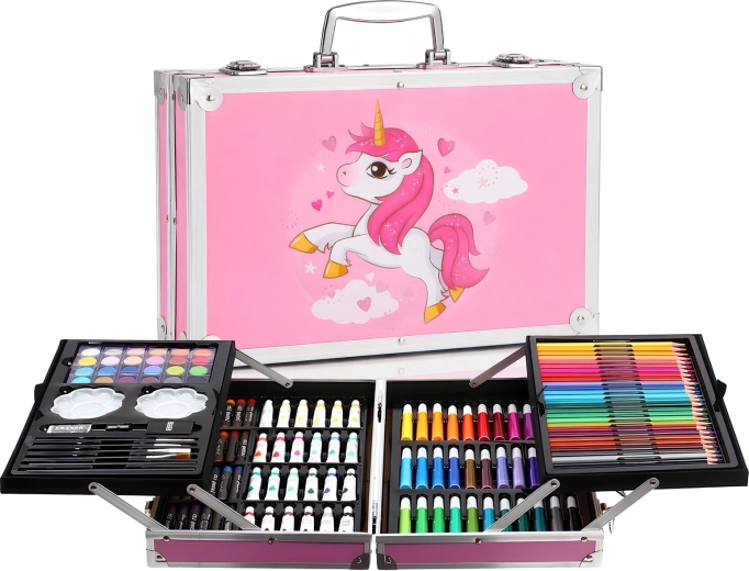 RENEW FORCE Pony set de artă în valiză cu unicorn 145 piese - 1 bucată
