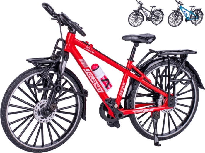 Bicicletă pentru degete, model metalic 18 cm - 1 bucată