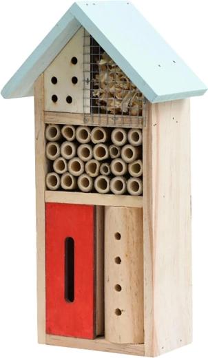 Hotel pentru insecte din lemn 26 × 13,5 × 8,5 cm