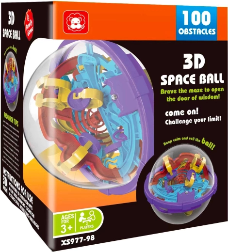 Labirint 3D Spațiu – 100 de niveluri