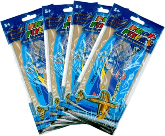 Avioane aruncate din polistiren - dublu pachet