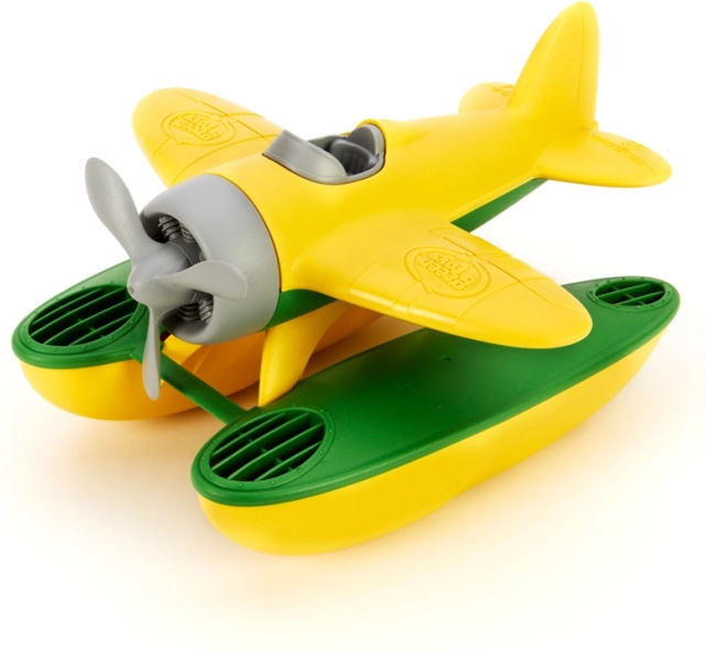 Hidroavion galben Green Toys