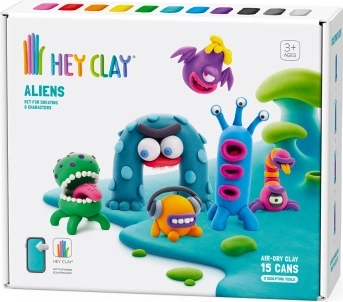 HEY CLAY plastilină de modelat Extratereștri