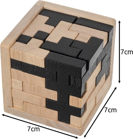 Dimensiune compactă 7 × 7 × 7 cm