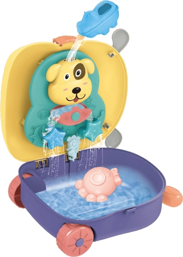 Cascadă de apă distractivă și educativă