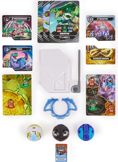 Set de start complet pentru bătăliile Bakugan