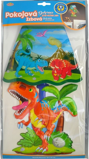 Lampă de perete 3D pentru copii T‑Rex
