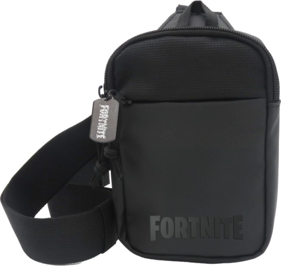Geantă crossbody mică Fortnite „Where we droppin’?”