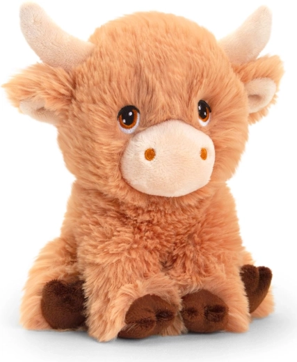 Keel Toys Keeleco vacă Highland eco de pluș 18 cm