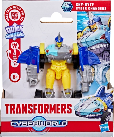 Hasbro Transformers Cyberworld Sky-Byte – robot transformabil rechin