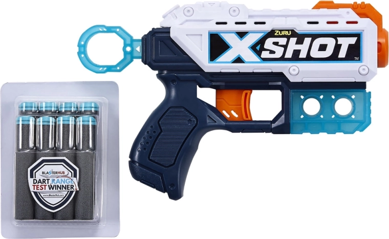 X-SHOT - pistol Kickback cu 8 proiectile