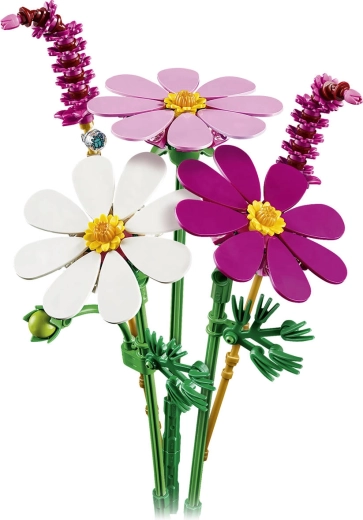 Buchet de flori din piese LEGO