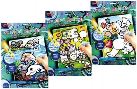 Pictură Magică cu Apă - Trenuleț Vesel