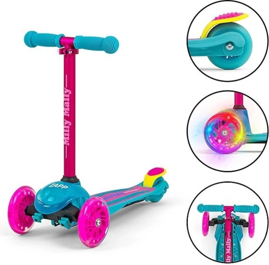 Roți față luminoase și virare prin transferul greutății