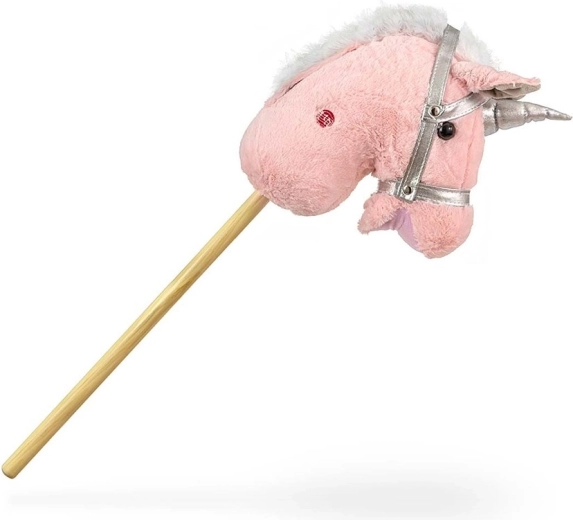 Pluș moale și băț din lemn solid