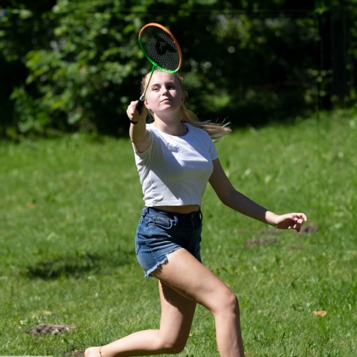 Set de badminton Talbot-Torro Attacker Plus pentru 4 jucători