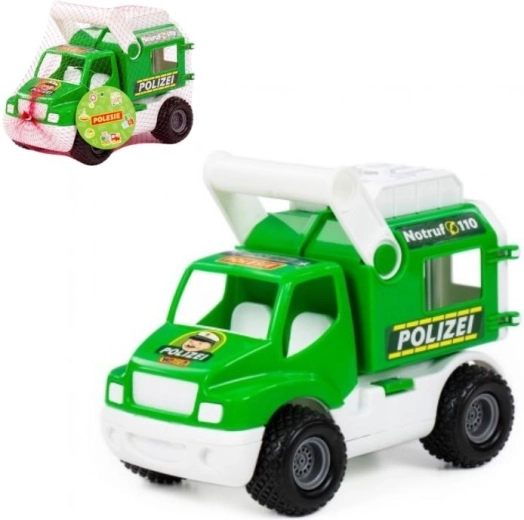 Mașină de poliție din plastic pentru copii ConsTruck