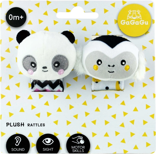 Zornăitoare de încheietură GaGaGu Maimuță și Panda