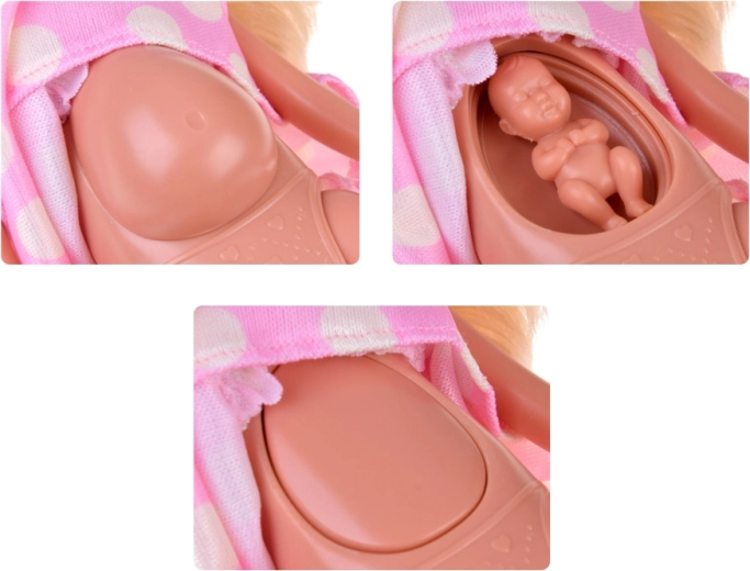 Mămică cu burtică deschizabilă