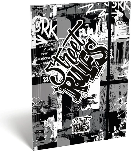 LizzyCard mape pentru documente A4 Street Rules