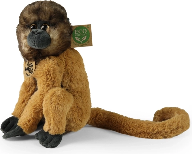 Maimuță de pluș Rappa din colecția Plush World, 22 cm