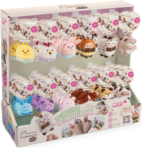 Display NICI cu brelocuri MyMochi minis seria 4, ediția de primăvară, 36 buc.