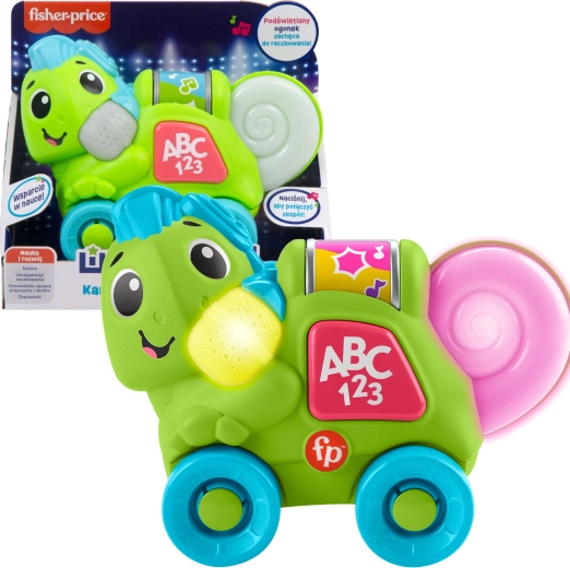 Fisher-Price Link Squad, cameleon interactiv care învață culorile