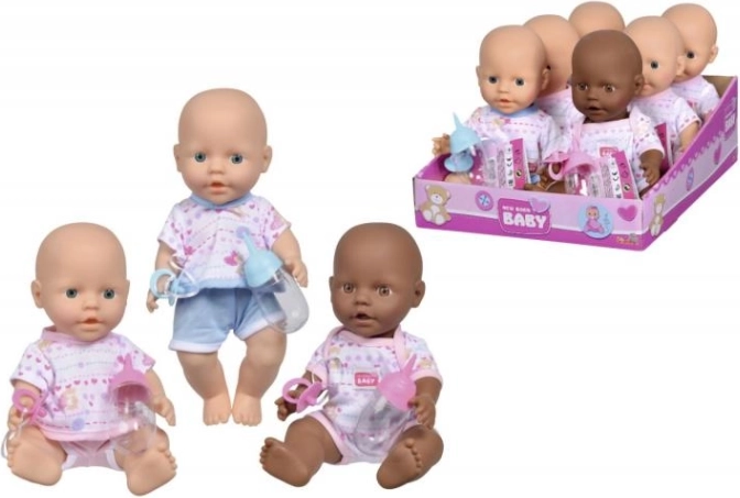 Panenka New Born Baby - bea și pipi 30 cm