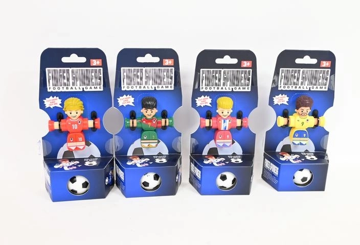 Finger spinners fotbal de masă – figurină fotbalist cu minge