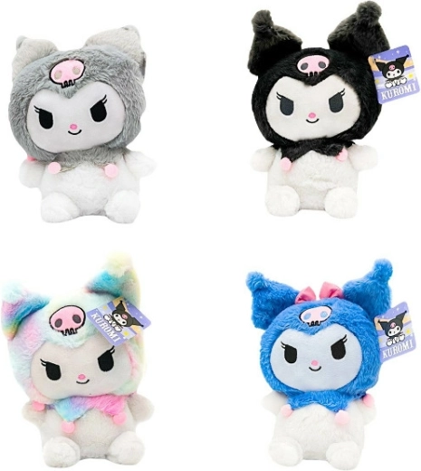 Jucărie de pluș HELLO KITTY Kuromi 30 cm – companion pufoșel