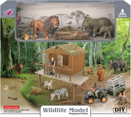 Set de figurine junglă – Model Series
