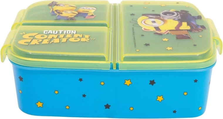 Cutie STOR pentru gustări cu compartimente Minionii