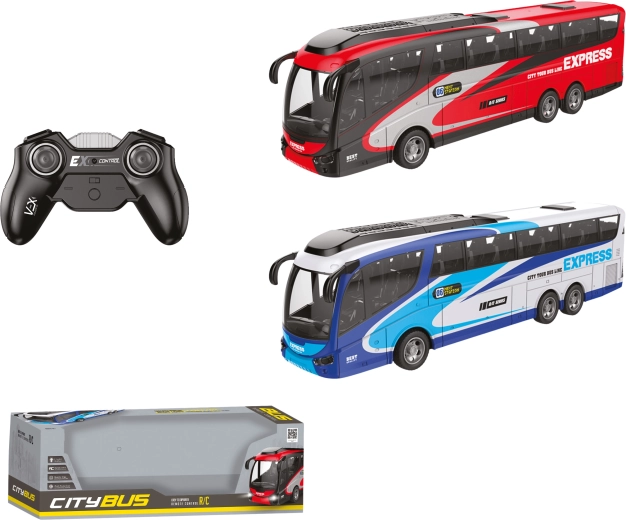 Autobuz RC cu iluminare LED Sparkys