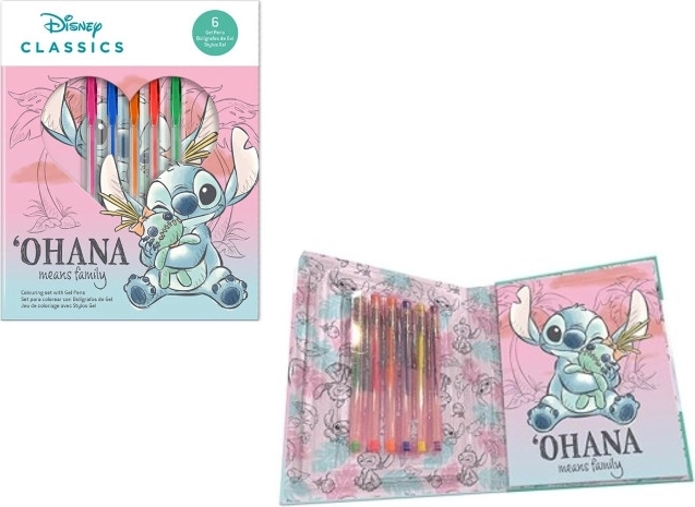 Set de scris 7 piese STITCH