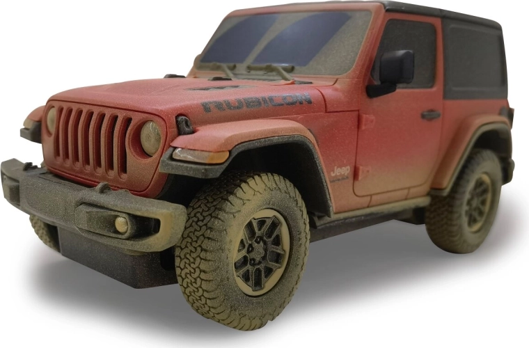 Aspect realist al modelului Jeep Wrangler Rubicon