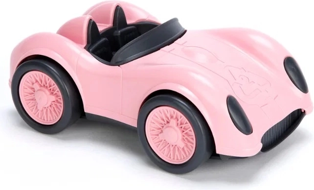 Green Toys mașinuță de curse roz