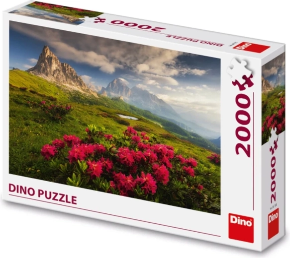 Motiv impresionant al Dolomiților Italieni