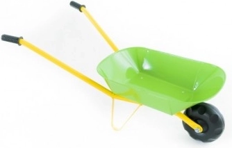 Roabă verde din tablă pentru copii 75 × 30 × 40 cm