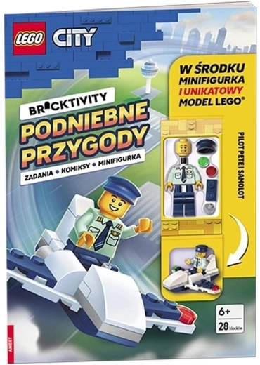 Ameet LEGO City Cărți cu provocări: Aventuri aeriene