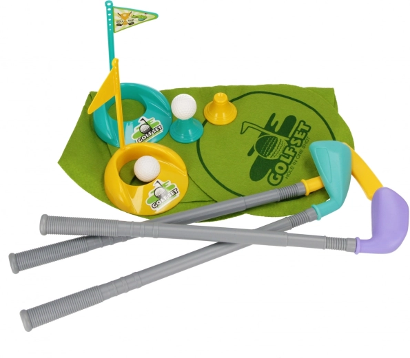 Echipare completă pentru minigolful copiilor