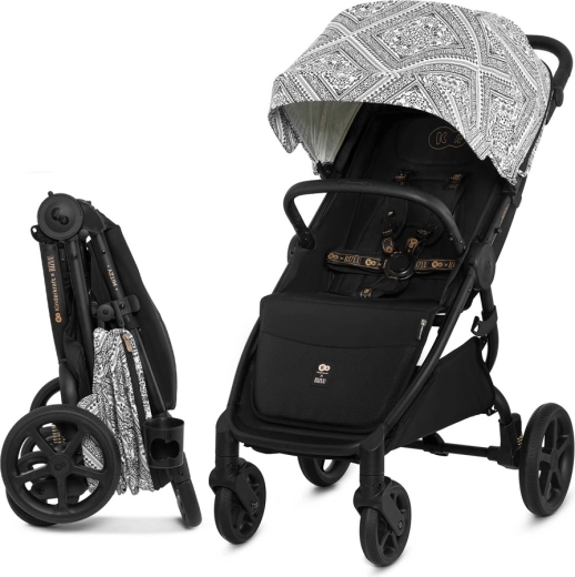 Cărucior sport Kinderkraft Mitzy Bizuu lunar black