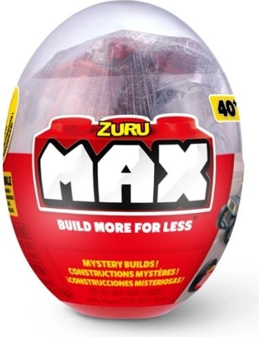 ZURU MaxBuild set de construcție în capsulă – ou surpriză (40 de piese)