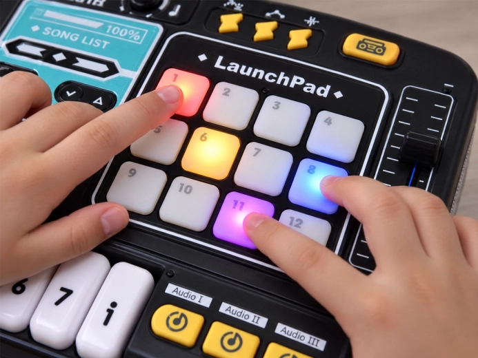 12 pad-uri LaunchPad luminoase