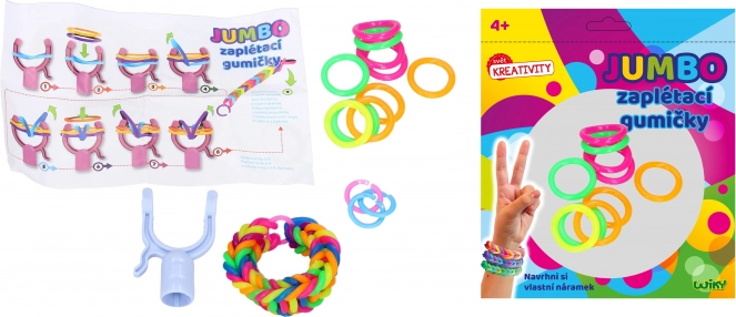 Set complet de elastice Jumbo Magice cu accesorii