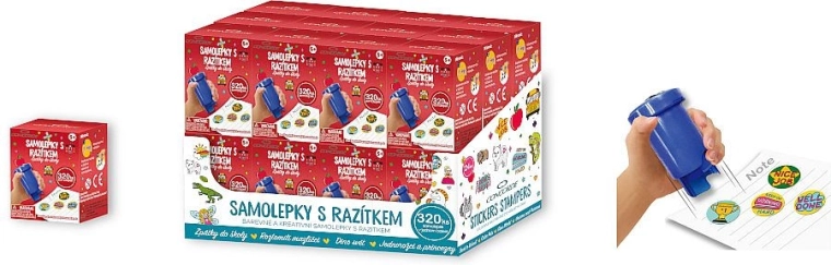 Autocolante cu ștampilă CONCORDE Înapoi la școală – set 320 buc