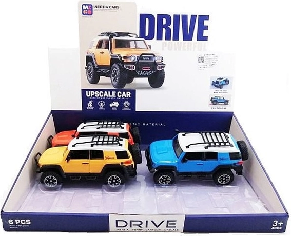 Mașină de teren Toyota FJ cu lumini și sunete - 1 bucată