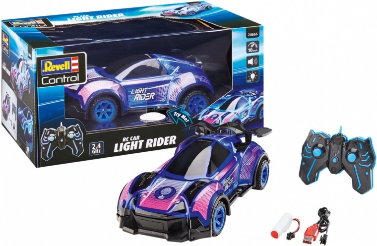 Mașină RC Light Rider cu telecomandă