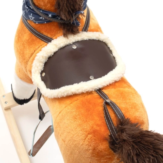 Șini din lemn stabile și șa confortabilă