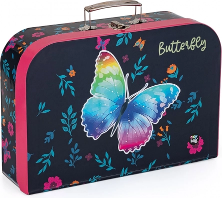 Valiză din laminat 34 cm Fluture